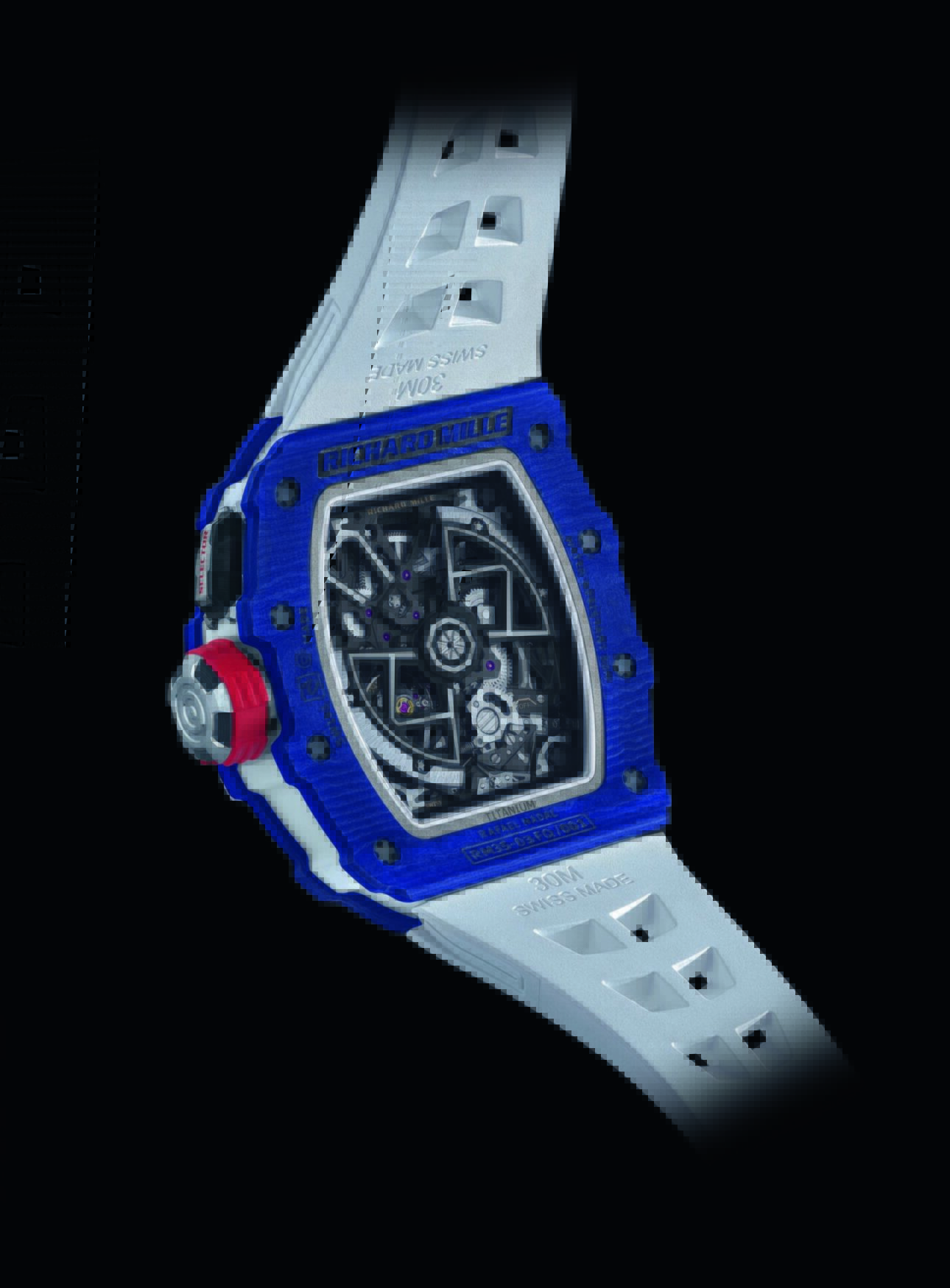 پشت ساعت ریچارد میل RM 35-03