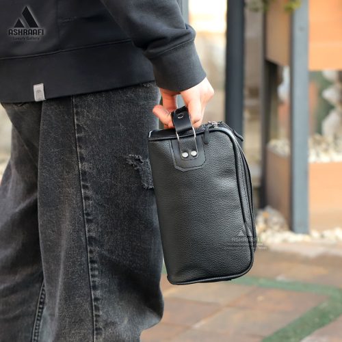 کیف دستی مردانه مشکی