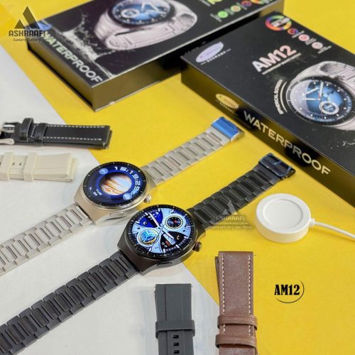 ساعت هوشمند با بند های متفاوت AM12