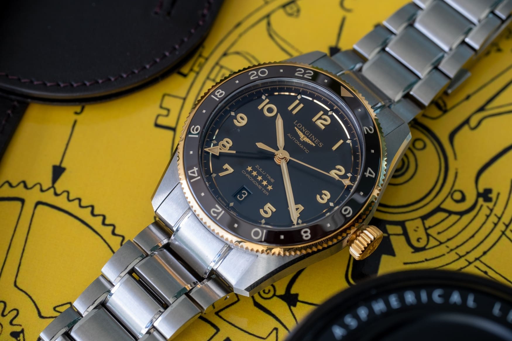 ساعت لونژین اسپریت زولو تایم ۳۹