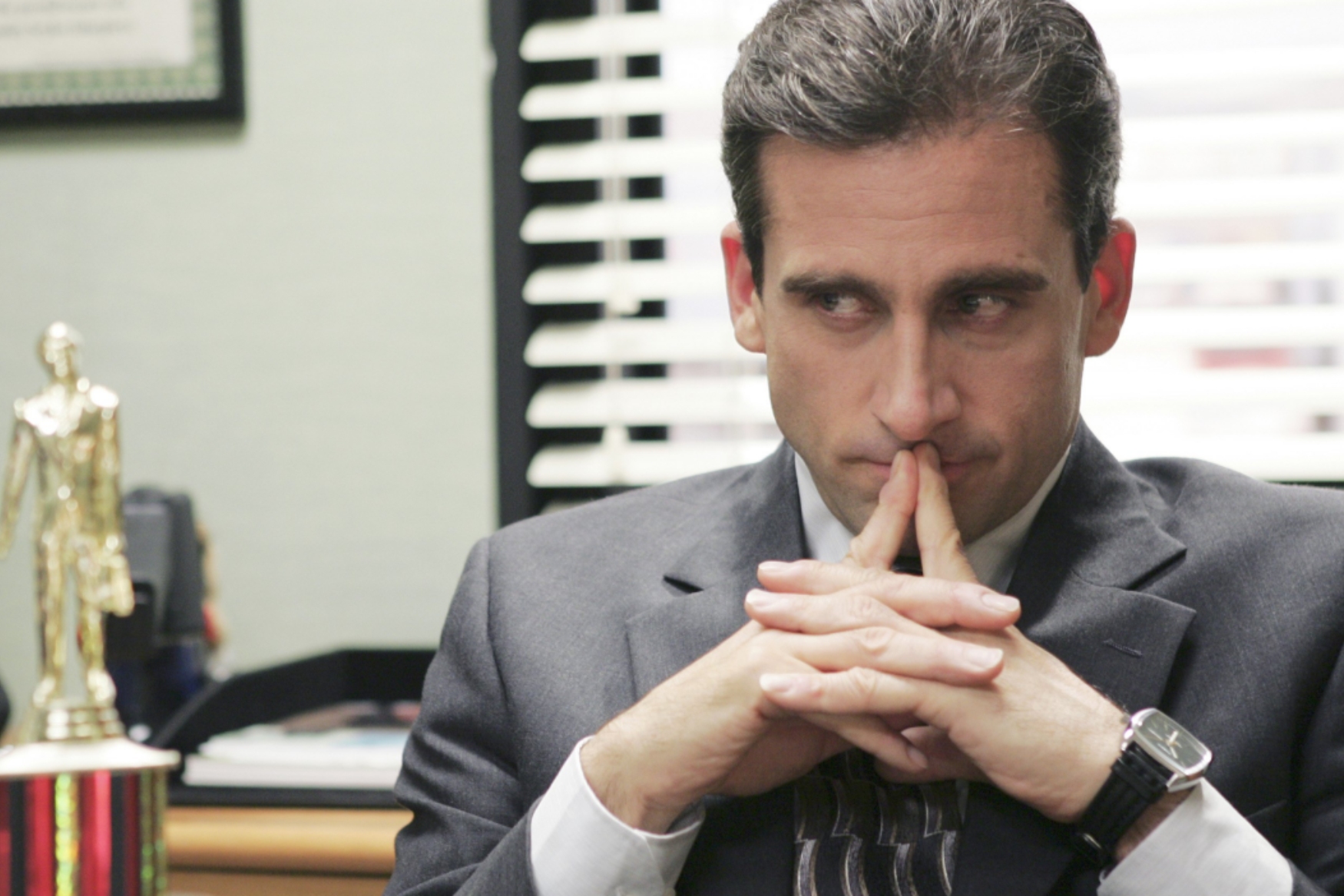 استیو کرل با ساعت رولکس در سریال آفیس