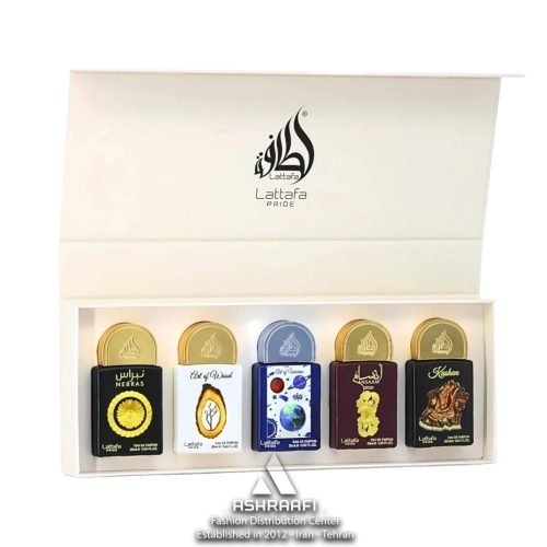 ست دیسکاوری لطافه پراید (مدل مشکی-طلایی) Lattafa Pride Discovery Set Gold/Black Edition