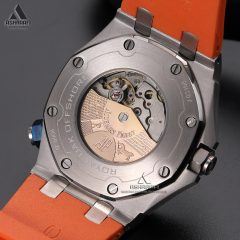 Audemars-Piguet-Royal-Oak-Offshore-SO2-04 درب پشت شیشه ای ساعت مردانه اودمار پیگه