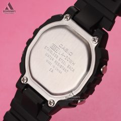 Casio-LA-20WH-1A-04 درب پشت ساعت Casio LA-20WH-1A