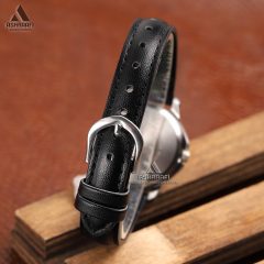 Casio-LTP-V004L-1B-03 ساعت کاسیو بند چرمی Casio LTP-V004L-1B