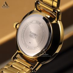 Casio-LTP-VT02G-3A-04 ساعت کاسیو طلایی Casio LTP-VT02G-3A