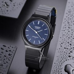 Casio-MQ-24-PU-05 ساعت مچی صفحه سرمه ای کاسیو Casio MQ-24