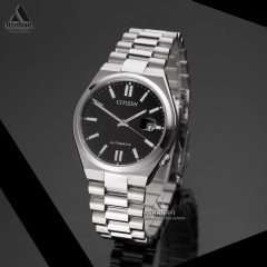 Citizen Tsuyosa AU-SK-02 ساعت سیتیزن صفحه مشکی