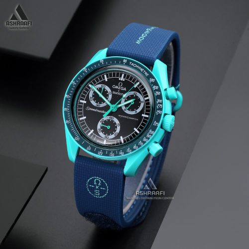 ساعت اسپرت امگا Omega x Swatch Speedmaster Earth-2
