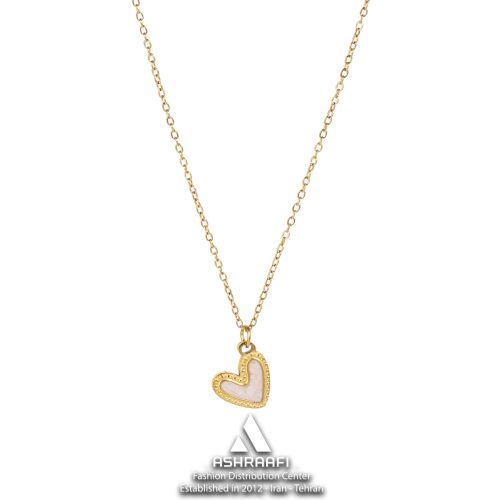 گردنبند زنانه Shell Heart Necklace G1