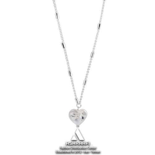 گردنبند طرح قلب Bow Tie Heart Necklace