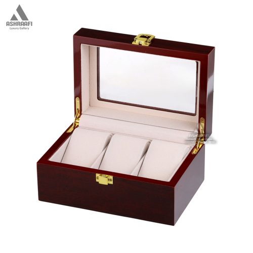 Box-Watches-3-R-02 جعبه ساعت چوبی