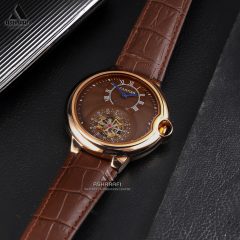 Cartier Ballon Bleu 3350-03 ساعت قهوهای بالن بلو