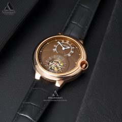 Cartier-Ballon-Bleu-3350-14 ساعت کارتیه صفحه قهوه ای