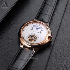 Cartier-Ballon-Bleu-3350-18 ساعت مچی کارتیه بند مشکی