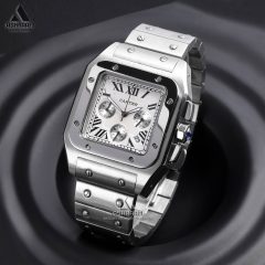 ساعت مردانه کارتیه Cartier Santos Chronograph S20