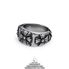 انگشتر مردانه گوتیک Cross Ring SK01
