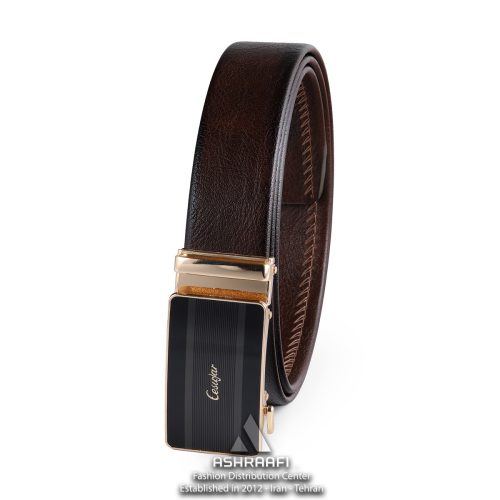 کمربند چرمی مردانه Leather Ratchet Belt BL152