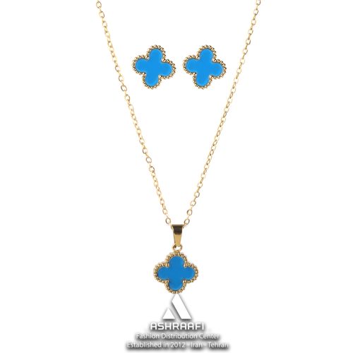 ست ونکلیف آبی Vancliffe Necklace & Bracelet GB
