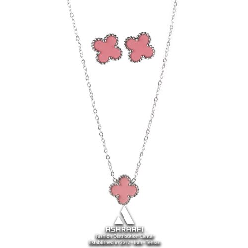 Vancliffe-Necklace-&-Bracelet-SP-01 ست ونکلیف دخترانه Vancliffe Necklace & Bracelet SP