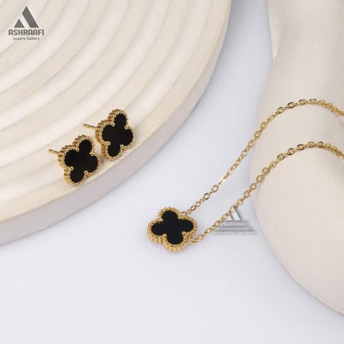 Vancliffe-Necklace-&-Earrings-GK-02 ست گوشواره و گردنبند ونکلیف