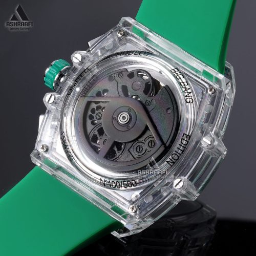 Hublot-Big-Bang-990-G-04 درب پشت شیشه ای ساعت هابلوت