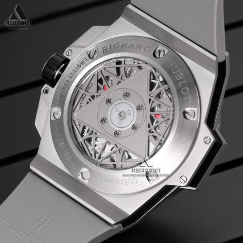 Hublot-Big-Bang-Sang-Bleu-5-04 درب پشت شیشه ای ساعت هابلوت