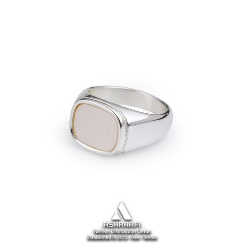 انگشتر مردانه صدفی Men Ring SW01