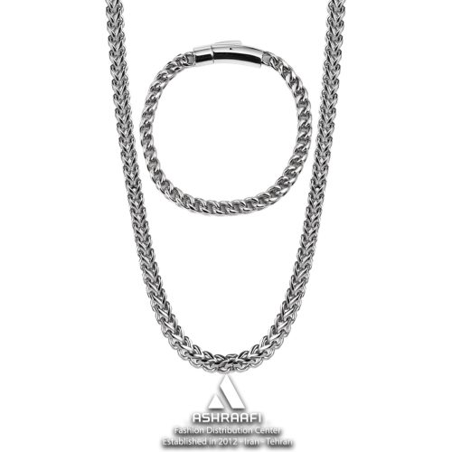 ست دستبند و گردنبند Necklace & Bracelet Chain S9