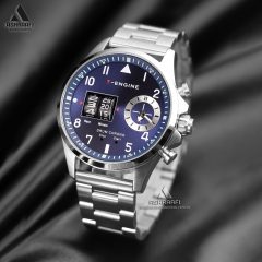 T-Engine-Drum-Chrono-3940-SB-02 ساعت مردانه تی انجین T-Engine Drum Chrono 3940-SB