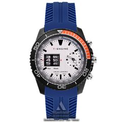 T-Engine-Drum-Chrono-3943-BKW-01 ساعت تی انجین سورمهای T-Engine Drum Chrono 3943-BKW