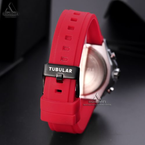 ساعت توبولار بند سیلیکونیTubular TB1111RK