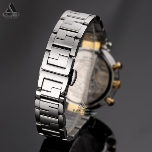 Versace-Two-Tone-Revive-KSG-02-03 ساعت ورساچه بند استیل