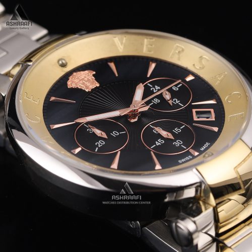 Versace-Two-Tone-Revive-KSG-02-06 ساعت ورساچه دو رنگ