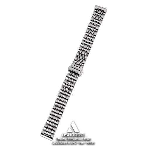 بند ساعت استیل نقره‌ای Watch Strap S-14