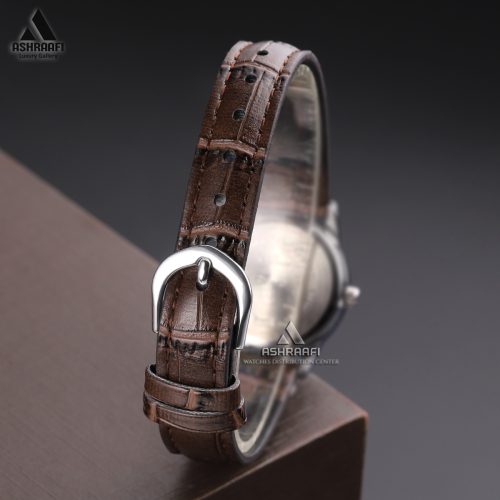 Casio-LTP-V002L-7B2-03 ساعت کاسیو بند چرمی Casio LTP-V002L-7B2