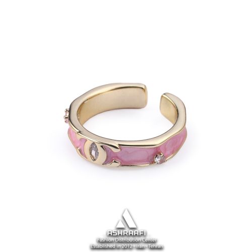 Chanel-Enamel-Ring-P01-01 انگشتر زنانه شنل Chanel Enamel Ring P01