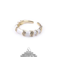 انگشتر زنانه میناکاری Enamel Ring W01