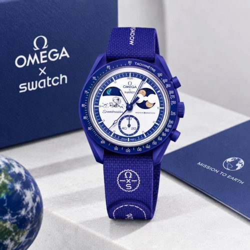 Omega x Swatch Speedmaster Earthphase