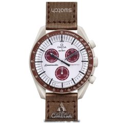Omega x Swatch Speedmaster Pluto-ST-01 ساعت زنانه و مردانه Omega x Swatch Speedmaster Pluto-ST