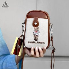 کیف موبایلی پولو طرح تدی Phone Bag A01