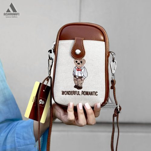 کیف موبایلی پولو طرح تدی Phone Bag A01