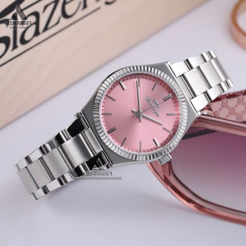 ساعت اسلازنجر صفحه صورتی Slazenger SL.09.2589.3.380