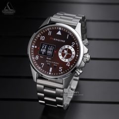 ساعت تی انجین درام کورنو T-Engine Drum Chrono 3940-SR