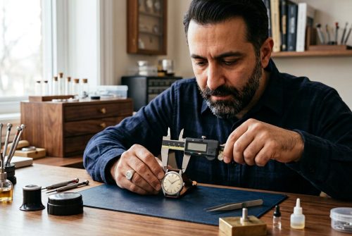 عرض محل اتصال بند را چگونه اندازه بگیریم تا بند اشتباه نخریم؟