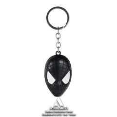 جاکلیدی اسپایدرمن Black Spiderman Mask Keychain