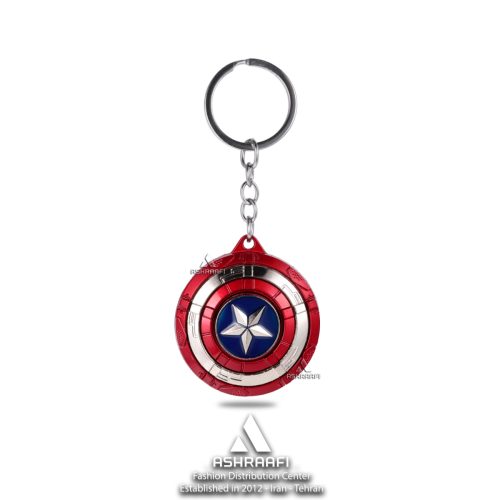 جاکلیدی کاپیتان آمریکا Captain America's Shield Keychain