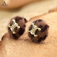 گوشواره زنانه پارچه ای