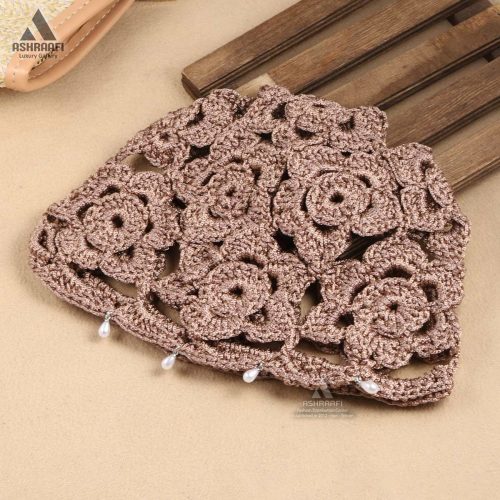 Crochet-Hat-HA197-02 کلاه زنانه بافتنی Crochet Hat HA197