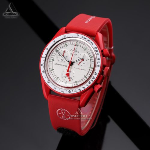 ساعت زنانه و مردانه Omega x Swatch Speedmaster Saturn-3